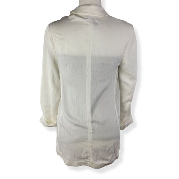 Express White open front blazer Small - Picture 2 of 4